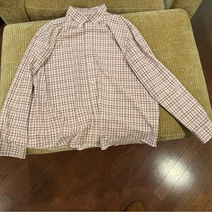 Orvis Red and White Checkered Shirt - Ultralight LS